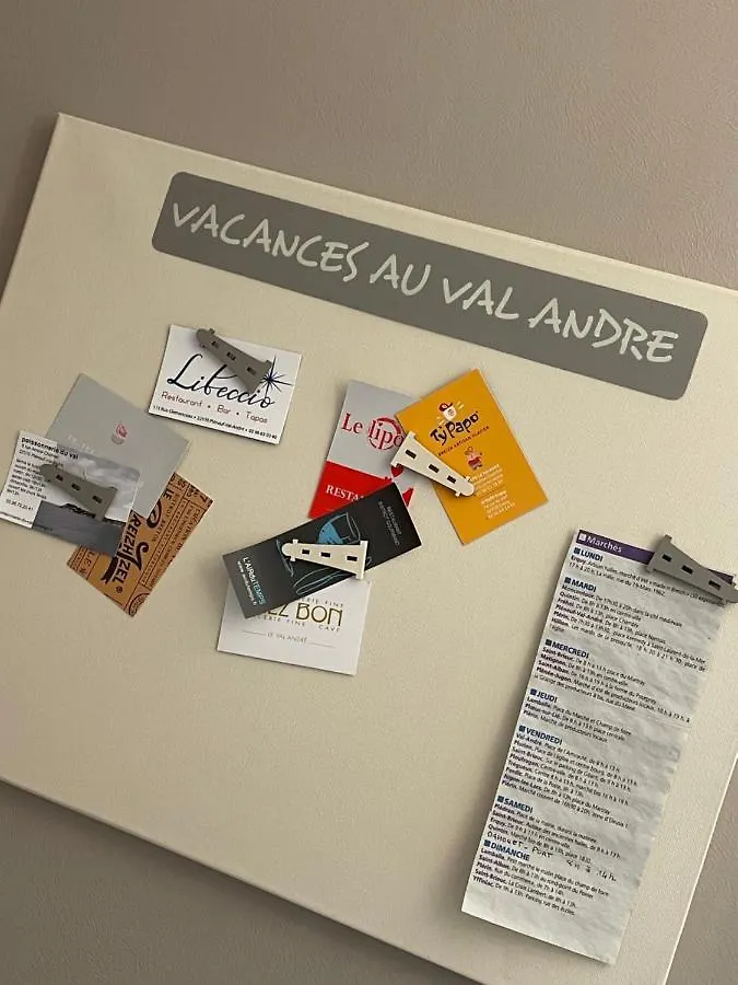 Les Bains Studio Vue Mer Pleneuf-Val-Andre 0*,